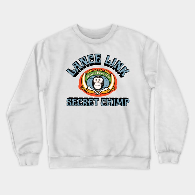 Lance Link Secret Chimp Crewneck Sweatshirt by offsetvinylfilm